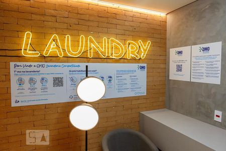 Studio para alugar com 26m², 1 quarto e sem vaga Studio para alugar com 26m², 1 quarto e sem vagaLavanderia