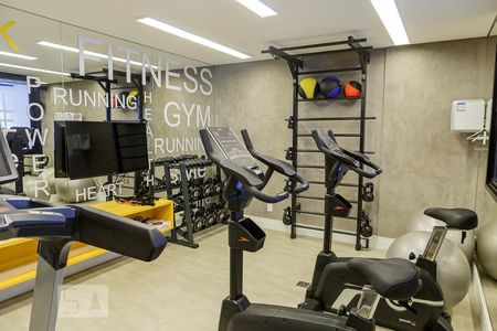 Studio para alugar com 26m², 1 quarto e sem vaga Studio para alugar com 26m², 1 quarto e sem vagaAcademia