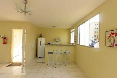 Apartamento para alugar com 38m², 1 quarto e 1 vaga Apartamento para alugar com 38m², 1 quarto e 1 vagaÁrea comum - Salão de festas