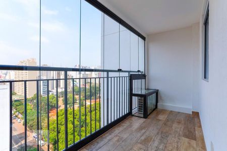 Varanda de apartamento à venda com 1 quarto, 37m² em Consolação, São Paulo
