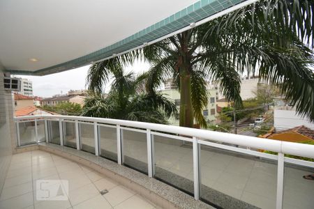 Varanda da Sala de apartamento para alugar com 3 quartos, 90m² em Méier, Rio de Janeiro