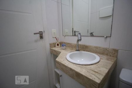 Lavabo de casa de condomínio à venda com 3 quartos, 130m² em Taquara, Rio de Janeiro