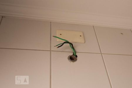 Apartamento para alugar com 55m², 2 quartos e 1 vagaBanheiro social - fiação para chuveiro