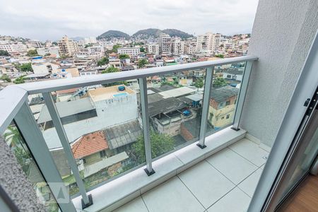 Varanda da Sala de apartamento para alugar com 2 quartos, 44m² em Irajá, Rio de Janeiro