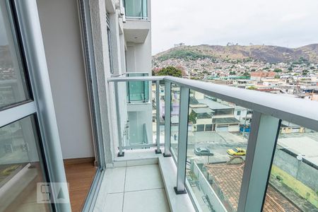 Varanda da Sala de apartamento para alugar com 2 quartos, 44m² em Irajá, Rio de Janeiro