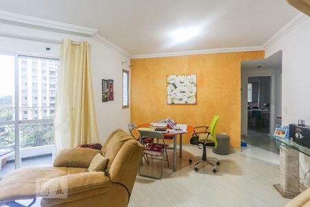 Sala de Estar de apartamento à venda com 2 quartos, 74m² em Vila Indiana, São Paulo