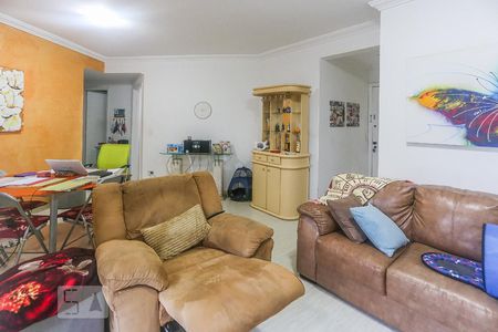 Sala de Estar de apartamento à venda com 2 quartos, 74m² em Vila Indiana, São Paulo