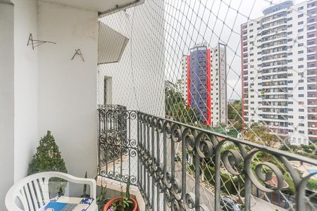 Varanda da Sala  de apartamento à venda com 2 quartos, 74m² em Vila Indiana, São Paulo