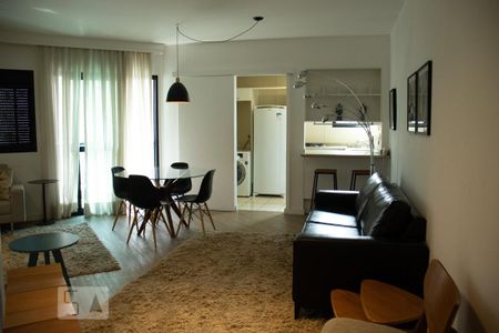 Sala de apartamento para alugar com 2 quartos, 110m² em Paraíso, São Paulo