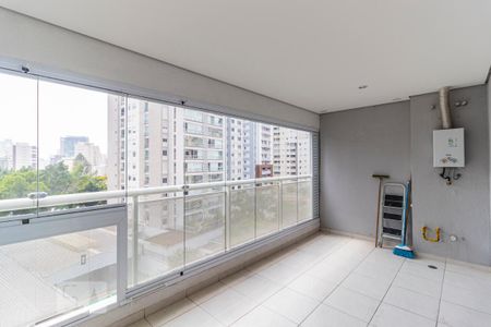 Varanda de kitnet/studio para alugar com 1 quarto, 40m² em Bela Vista, São Paulo