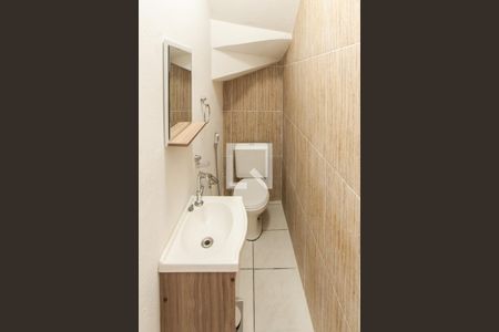 Sala - Lavabo de casa de condomínio para alugar com 2 quartos, 70m² em Vila Isolina Mazzei, São Paulo