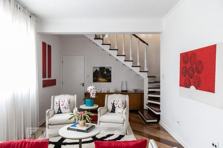 Sala de apartamento para alugar com 3 quartos, 270m² em José Menino, Santos