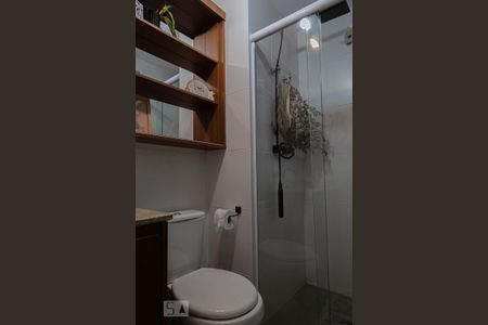 Banheiro da Suíte de apartamento para alugar com 1 quarto, 35m² em Campos Elíseos, São Paulo