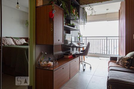 Sala de apartamento para alugar com 1 quarto, 35m² em Campos Elíseos, São Paulo