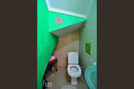 Lavabo de casa de condomínio à venda com 5 quartos, 120m² em Vila Metalúrgica, Santo André