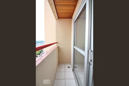 Varanda da Sala  de apartamento para alugar com 2 quartos, 55m² em Conceição, Diadema