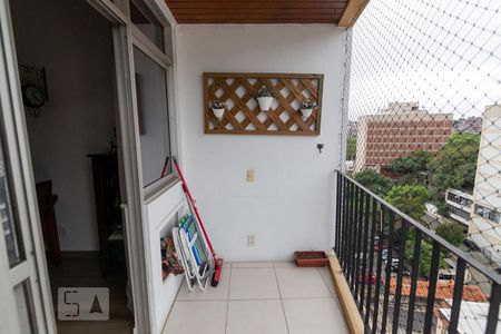 Varanda da Sala de apartamento à venda com 2 quartos, 60m² em Vila Isabel, Rio de Janeiro