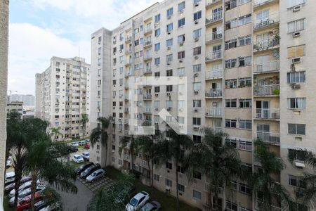 Vista da Sala de apartamento à venda com 2 quartos, 50m² em São Cristóvão, Rio de Janeiro