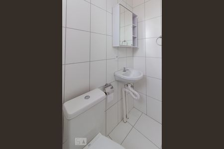 Studio para alugar com 25m², 1 quarto e sem vaga Studio para alugar com 25m², 1 quarto e sem vagaBanheiro