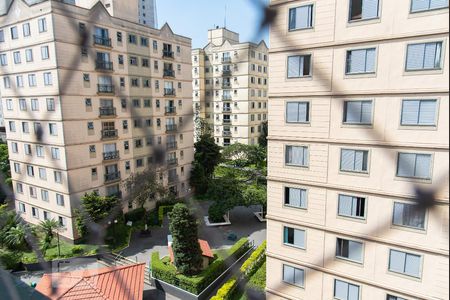 Vista da sala de apartamento à venda com 2 quartos, 61m² em Jardim Santa Emília, São Paulo