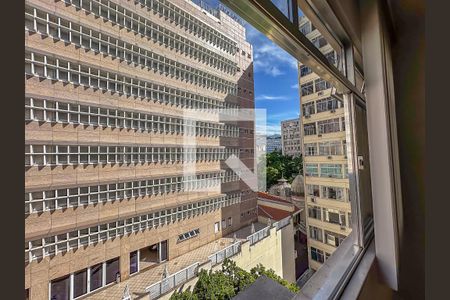 Vista da Sala de apartamento para alugar com 3 quartos, 100m² em Flamengo, Rio de Janeiro