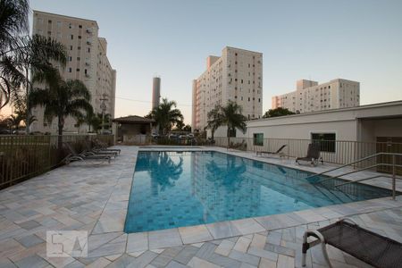 Área comum - piscinas de apartamento para alugar com 2 quartos, 48m² em Condomínio Mirante Sul, Ribeirão Preto