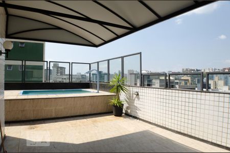 Varanda da Sala de apartamento à venda com 3 quartos, 269m² em Buritis, Belo Horizonte