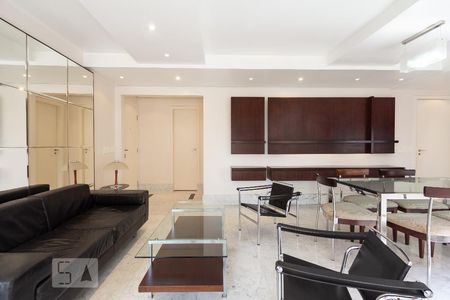 Sala de apartamento para alugar com 3 quartos, 140m² em Vila Nova Conceição, São Paulo