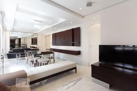 Sala de apartamento para alugar com 3 quartos, 140m² em Vila Nova Conceição, São Paulo