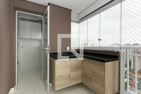 Varanda de apartamento à venda com 2 quartos, 63m² em Tatuapé, São Paulo