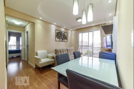 Sala de apartamento para alugar com 2 quartos, 60m² em Fundacao, São Caetano do Sul