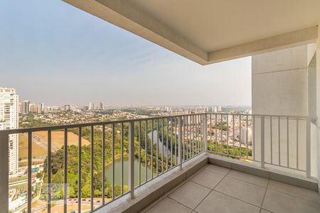 Varanda da Sala de apartamento à venda com 2 quartos, 69m² em Alphaville Empresarial, Barueri