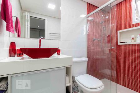 Apartamento à venda com 80m², 3 quartos e 2 vagasBanheiro da Suíte