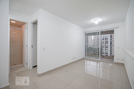 Sala de Estar de apartamento para alugar com 1 quarto, 50m² em Campo Belo, São Paulo