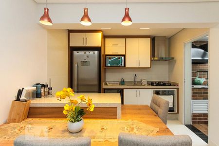 Casa de condomínio à venda com 83m², 2 quartos e 2 vagasSala de Jantar