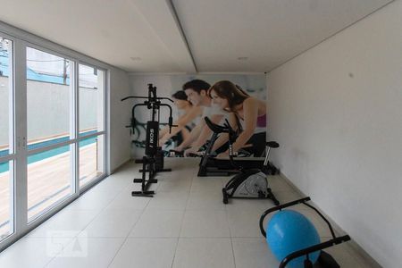 Casa de condomínio à venda com 83m², 2 quartos e 2 vagasÁrea comum - Academia