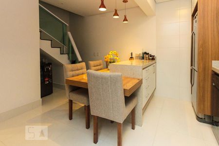 Casa de condomínio à venda com 83m², 2 quartos e 2 vagasSala de Jantar