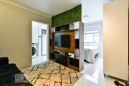 Studio - Sala de kitnet/studio para alugar com 1 quarto, 30m² em Bela Vista, São Paulo