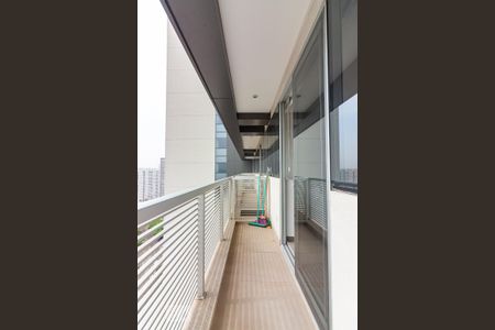Varanda de kitnet/studio para alugar com 1 quarto, 32m² em Centro, Osasco