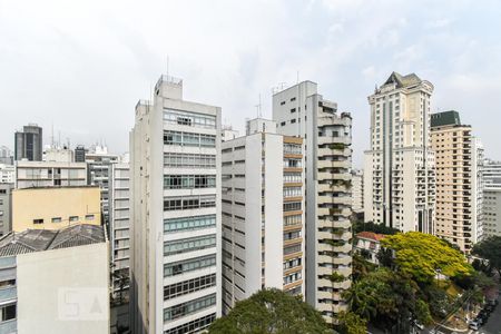 Sala 1 - Varanda - Vista de apartamento à venda com 4 quartos, 682m² em Higienópolis, São Paulo