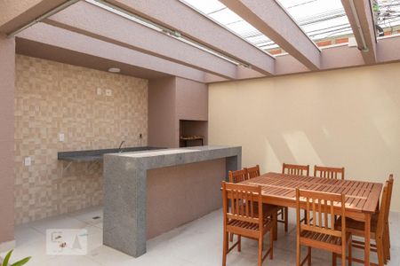 Apartamento à venda com 29m², 1 quarto e sem vaga Apartamento à venda com 29m², 1 quarto e sem vagaÁrea comum - Churrasqueira