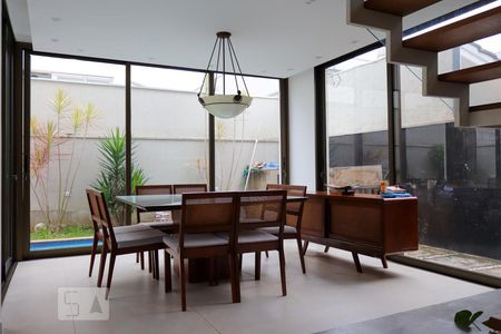 Sala de Jantar de casa de condomínio para alugar com 3 quartos, 220m² em Fazenda Rodeio, Mogi das Cruzes