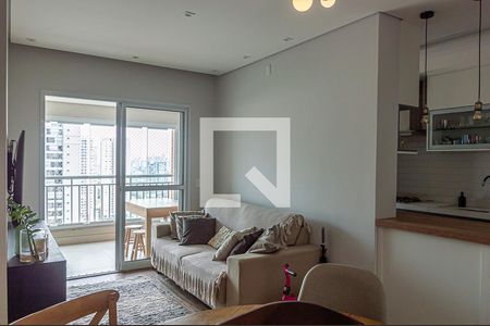 Sala de apartamento à venda com 2 quartos, 77m² em Centro, São Bernardo do Campo