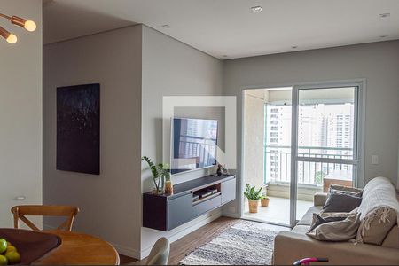 Sala de apartamento à venda com 2 quartos, 77m² em Centro, São Bernardo do Campo