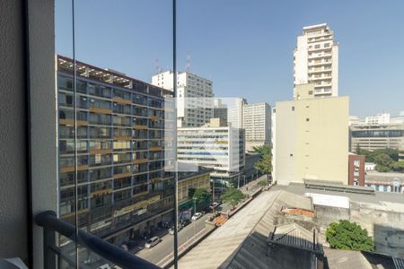 Studio à venda com 26m², 1 quarto e sem vagaVaranda