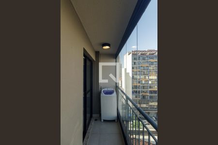 Studio à venda com 26m², 1 quarto e sem vagaVaranda