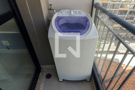 Studio à venda com 26m², 1 quarto e sem vagaVaranda