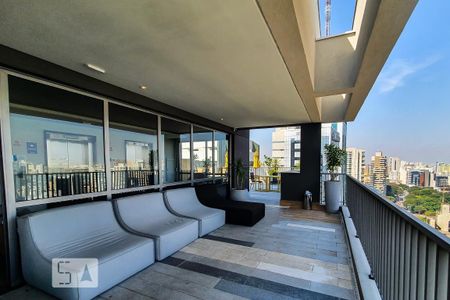 Área comum de kitnet/studio para alugar com 1 quarto, 24m² em Liberdade, São Paulo