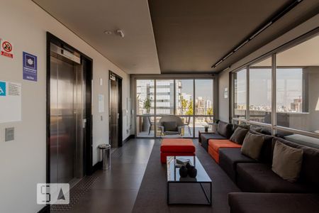 Área comum de kitnet/studio para alugar com 1 quarto, 24m² em Liberdade, São Paulo