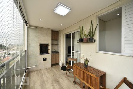 Varanda gourmet de apartamento à venda com 2 quartos, 74m² em Vila Canero, São Paulo